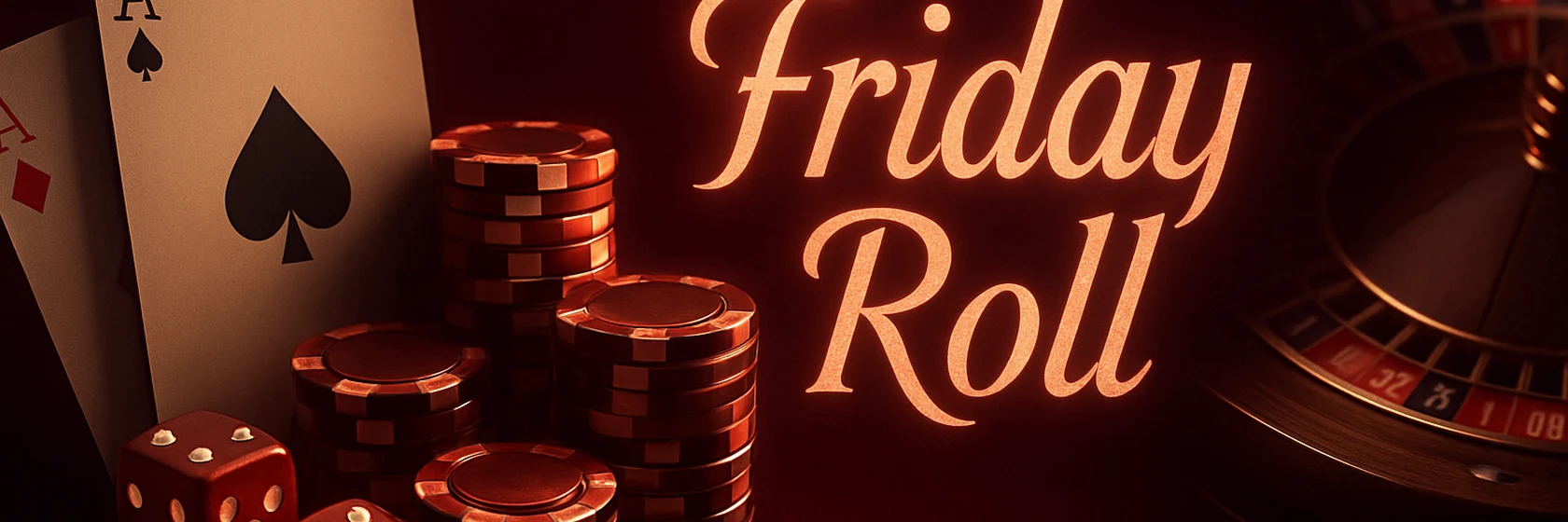 Friday Roll Casino Willkommensbonus 1500 Euro und 150 Freispiele